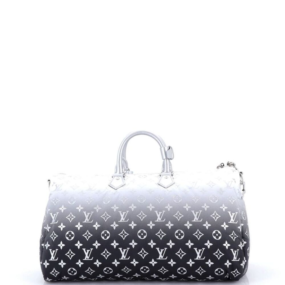 Louis Vuitton Keepall Bandouliere Bag LV Ski Gradient Monogram Nylon 45 - Picture 3 of 7